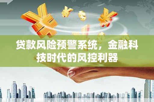 乌什贷款风险预警系统，金融科技时代的风控利器