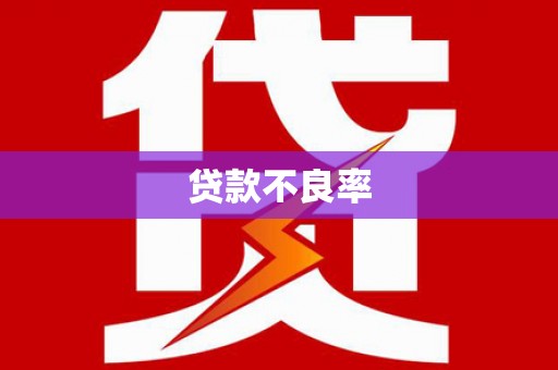 乌什贷款不良率