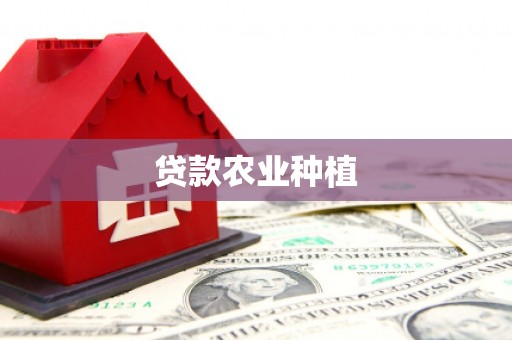 乌什贷款农业种植