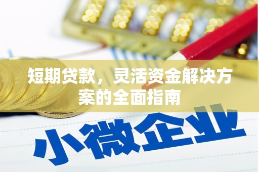 乌什短期贷款，灵活资金解决方案的全面指南