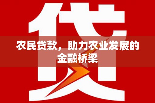 乌什农民贷款，助力农业发展的金融桥梁
