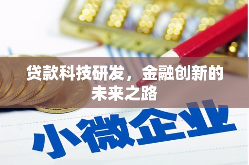 乌什贷款科技研发，金融创新的未来之路
