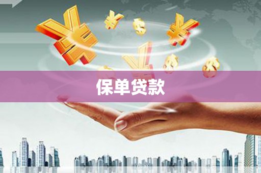 乌什保单贷款