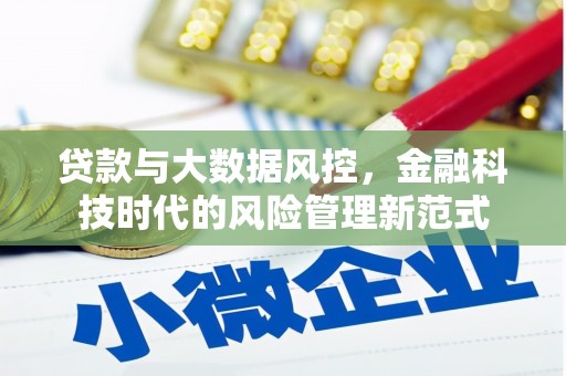 乌什贷款与大数据风控，金融科技时代的风险管理新范式