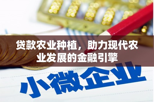 乌什贷款农业种植，助力现代农业发展的金融引擎