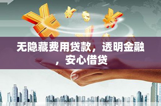 乌什无隐藏费用贷款，透明金融，安心借贷