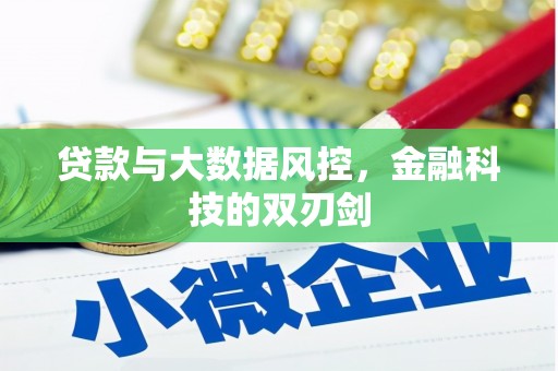 乌什贷款与大数据风控，金融科技的双刃剑