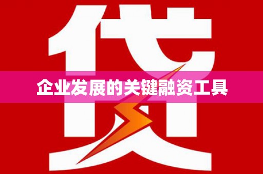 乌什企业发展的关键融资工具