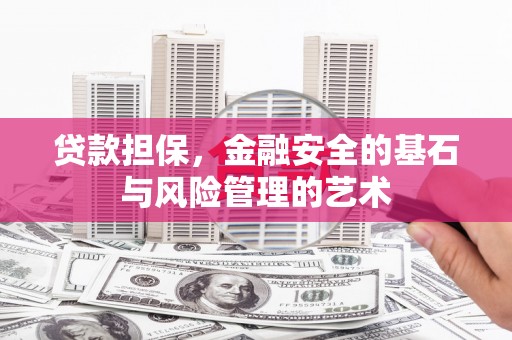 乌什贷款担保，金融安全的基石与风险管理的艺术