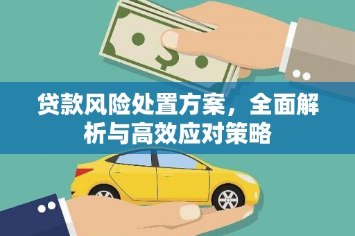 乌什贷款风险处置方案，全面解析与高效应对策略