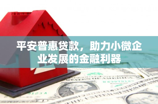 乌什平安普惠贷款，助力小微企业发展的金融利器