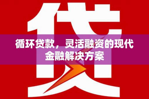 乌什循环贷款，灵活融资的现代金融解决方案