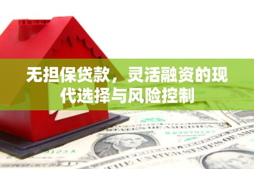 乌什无担保贷款，灵活融资的现代选择与风险控制