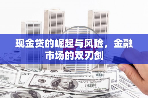 乌什现金贷的崛起与风险，金融市场的双刃剑