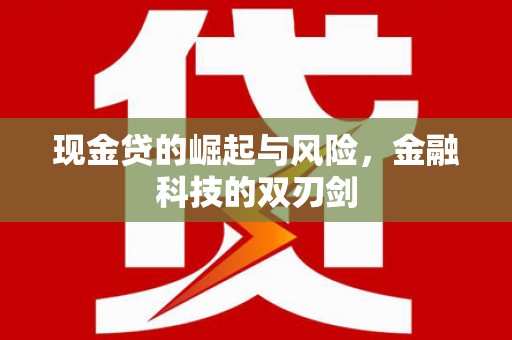 乌什现金贷的崛起与风险，金融科技的双刃剑