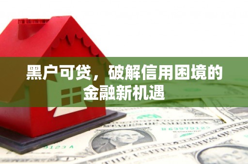 乌什黑户可贷，破解信用困境的金融新机遇