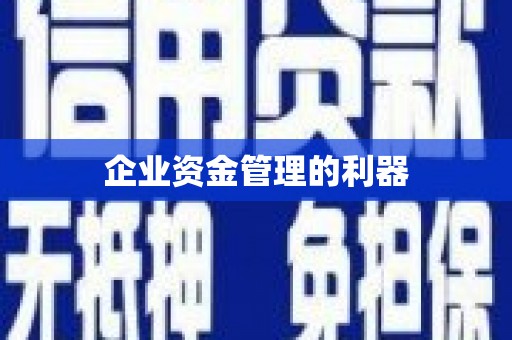 乌什企业资金管理的利器