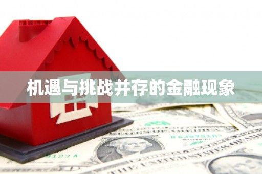 乌什机遇与挑战并存的金融现象